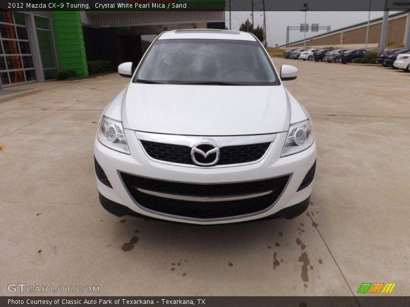 Crystal White Pearl Mica / Sand 2012 Mazda CX-9 Touring