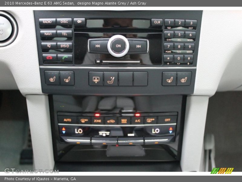 Controls of 2010 E 63 AMG Sedan