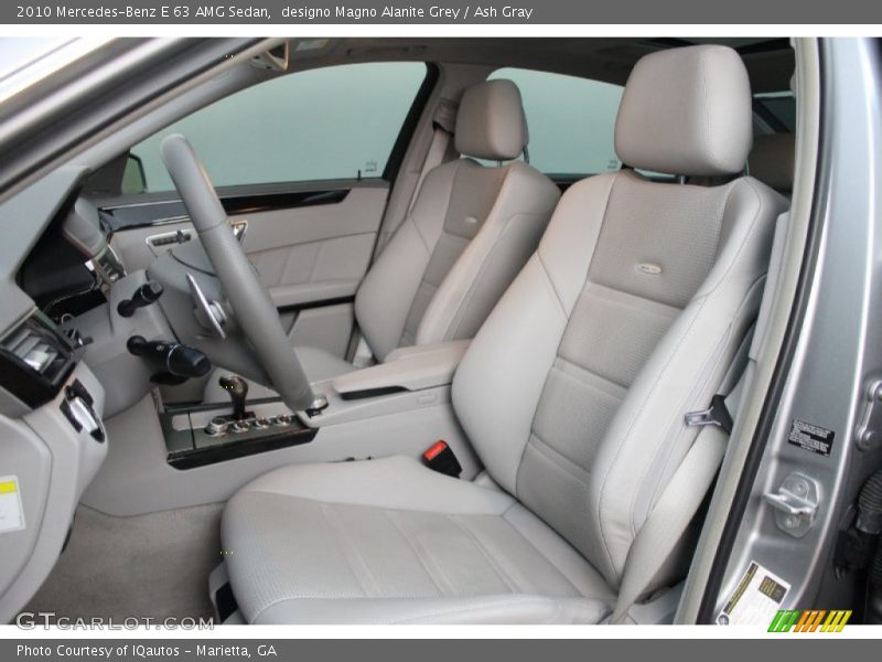  2010 E 63 AMG Sedan Ash Gray Interior