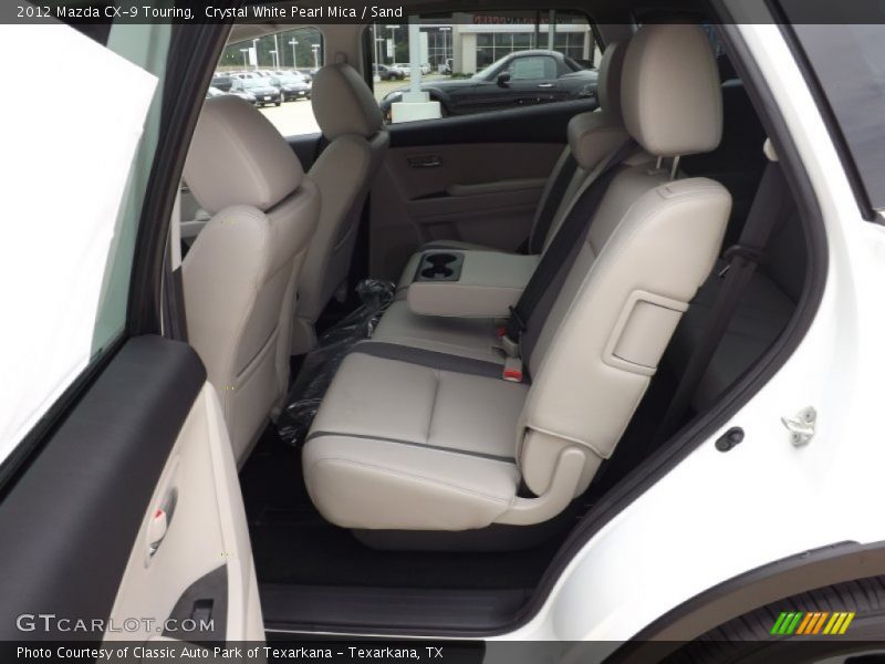 Crystal White Pearl Mica / Sand 2012 Mazda CX-9 Touring