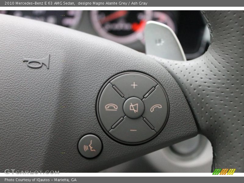 Controls of 2010 E 63 AMG Sedan