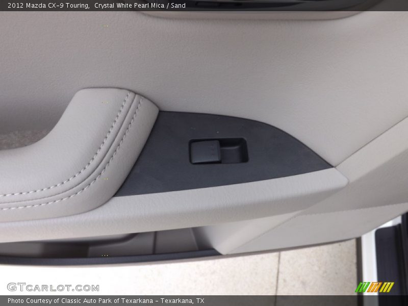 Crystal White Pearl Mica / Sand 2012 Mazda CX-9 Touring