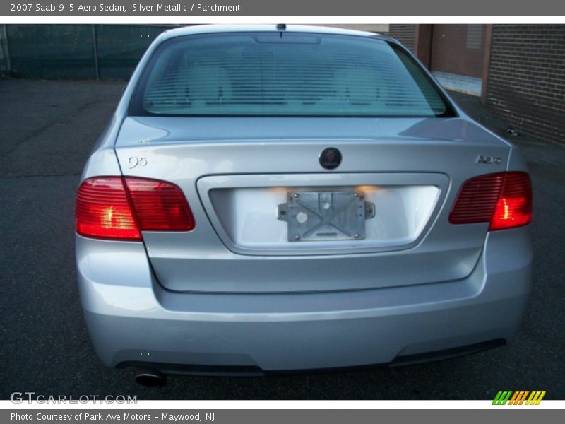 Silver Metallic / Parchment 2007 Saab 9-5 Aero Sedan