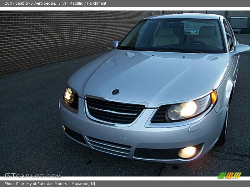 Silver Metallic / Parchment 2007 Saab 9-5 Aero Sedan