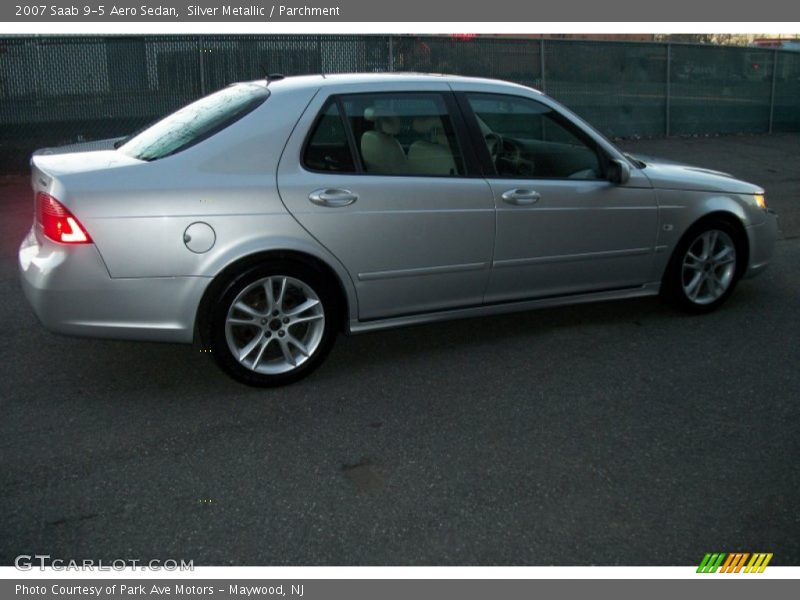 Silver Metallic / Parchment 2007 Saab 9-5 Aero Sedan