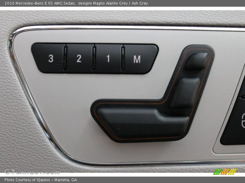Controls of 2010 E 63 AMG Sedan