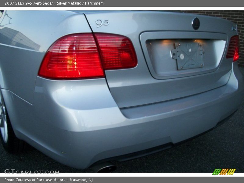 Silver Metallic / Parchment 2007 Saab 9-5 Aero Sedan