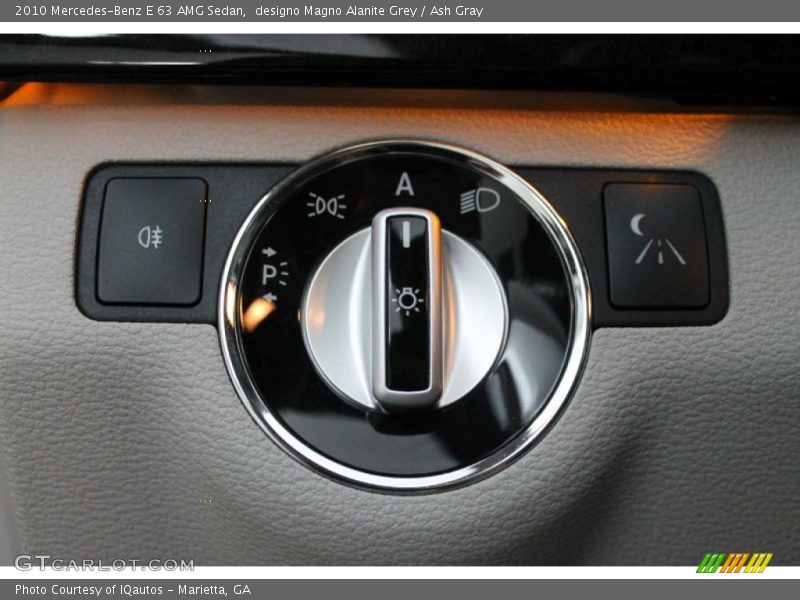 Controls of 2010 E 63 AMG Sedan