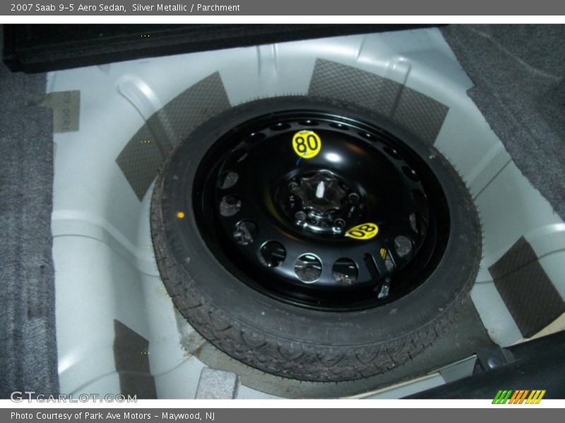 Silver Metallic / Parchment 2007 Saab 9-5 Aero Sedan