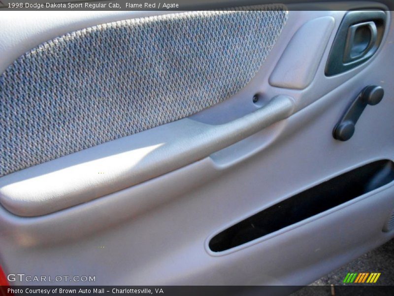 Flame Red / Agate 1998 Dodge Dakota Sport Regular Cab