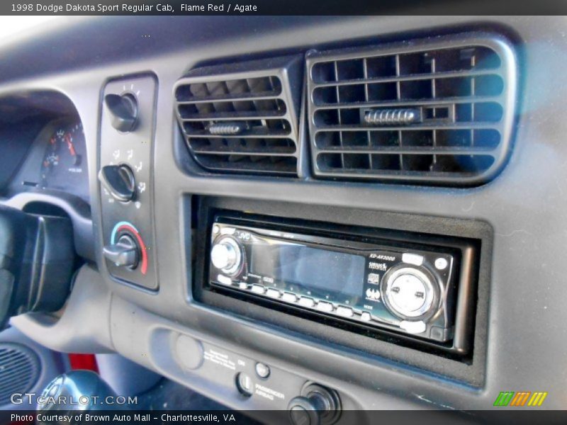 Flame Red / Agate 1998 Dodge Dakota Sport Regular Cab