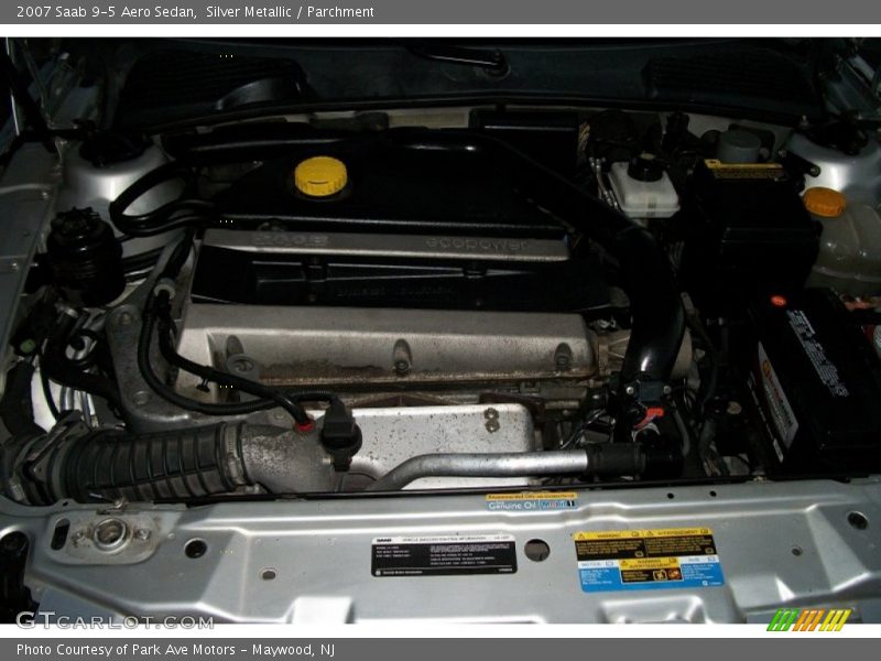 Silver Metallic / Parchment 2007 Saab 9-5 Aero Sedan