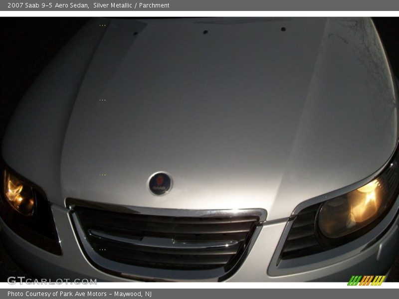 Silver Metallic / Parchment 2007 Saab 9-5 Aero Sedan