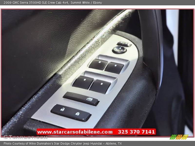 Summit White / Ebony 2009 GMC Sierra 3500HD SLE Crew Cab 4x4