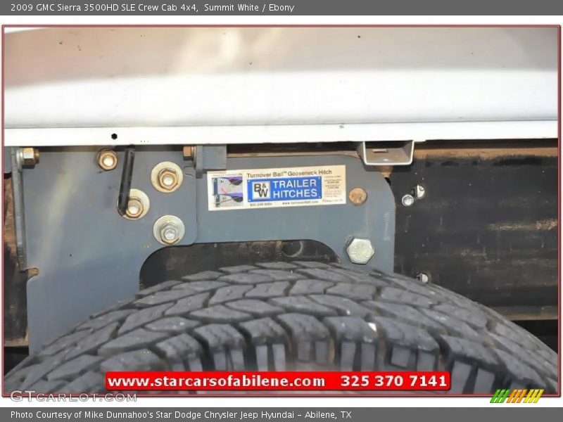 Summit White / Ebony 2009 GMC Sierra 3500HD SLE Crew Cab 4x4