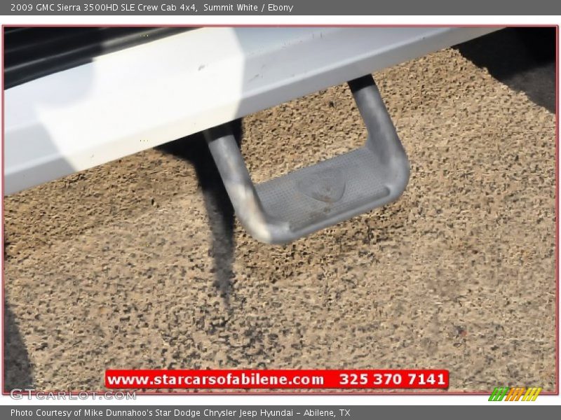 Summit White / Ebony 2009 GMC Sierra 3500HD SLE Crew Cab 4x4