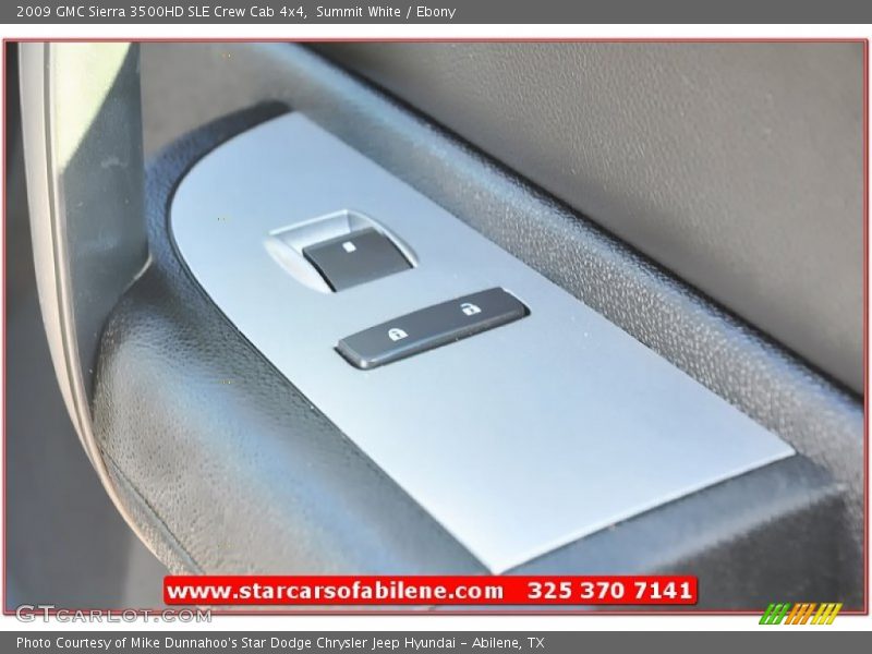 Summit White / Ebony 2009 GMC Sierra 3500HD SLE Crew Cab 4x4