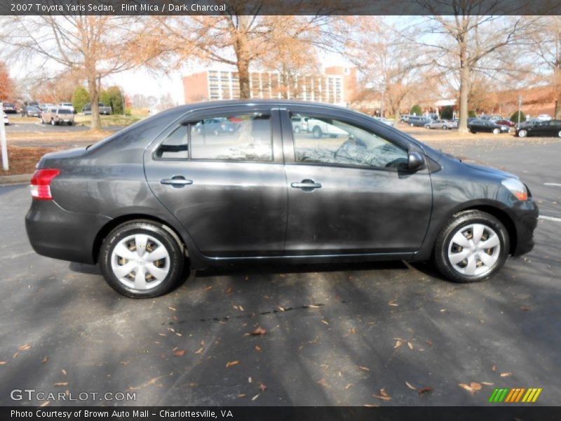 Flint Mica / Dark Charcoal 2007 Toyota Yaris Sedan
