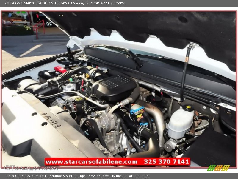 Summit White / Ebony 2009 GMC Sierra 3500HD SLE Crew Cab 4x4