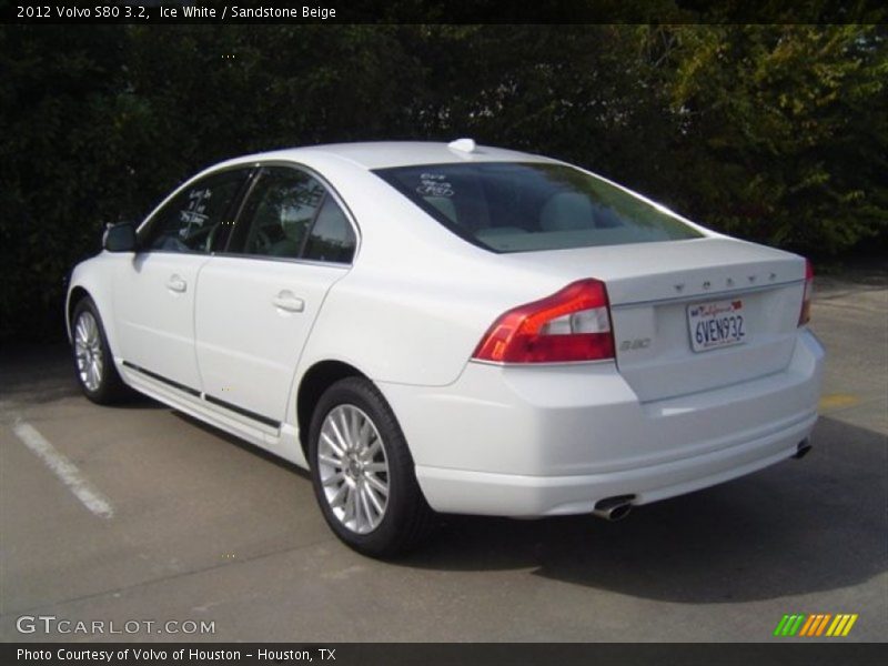 Ice White / Sandstone Beige 2012 Volvo S80 3.2