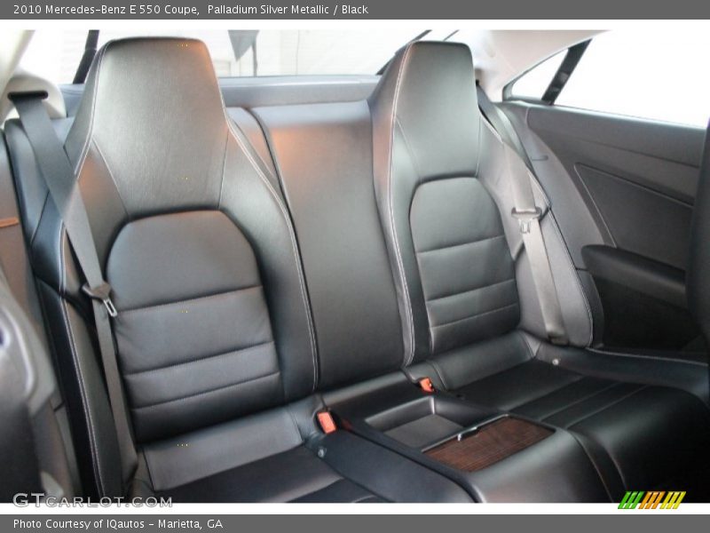 Palladium Silver Metallic / Black 2010 Mercedes-Benz E 550 Coupe