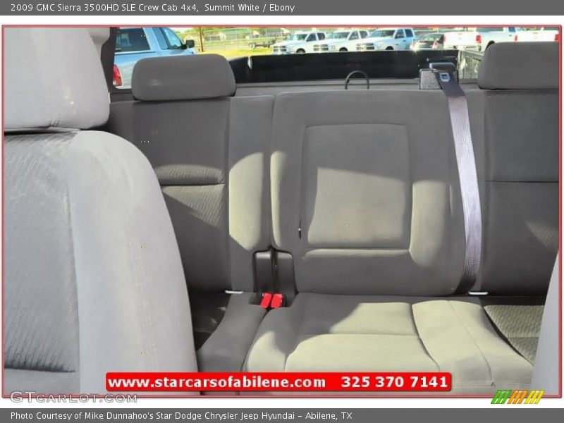 Summit White / Ebony 2009 GMC Sierra 3500HD SLE Crew Cab 4x4