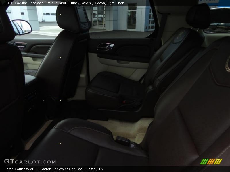 Black Raven / Cocoa/Light Linen 2010 Cadillac Escalade Platinum AWD