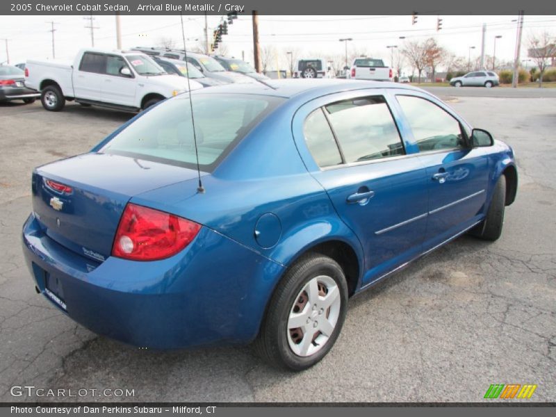 Arrival Blue Metallic / Gray 2005 Chevrolet Cobalt Sedan