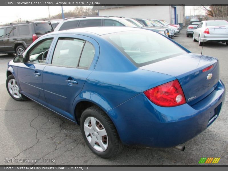 Arrival Blue Metallic / Gray 2005 Chevrolet Cobalt Sedan