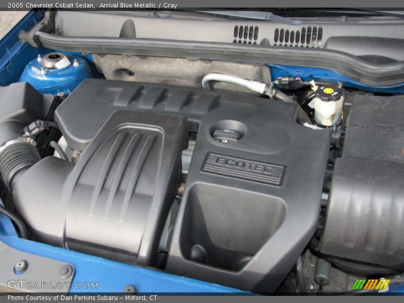Arrival Blue Metallic / Gray 2005 Chevrolet Cobalt Sedan
