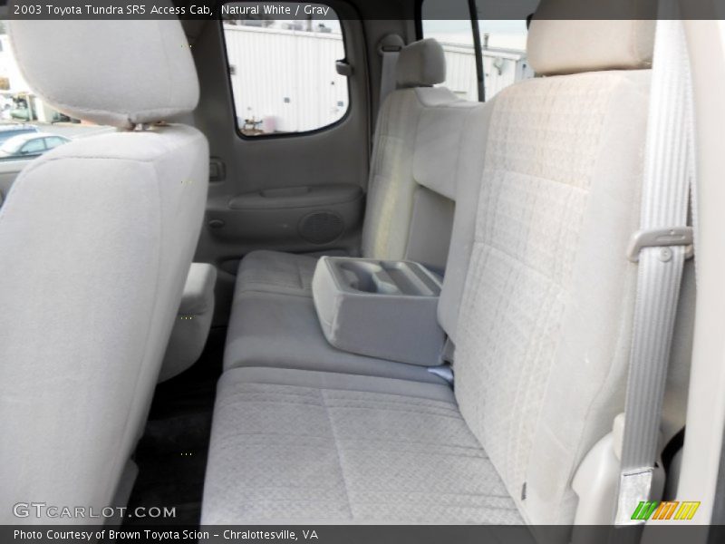 Natural White / Gray 2003 Toyota Tundra SR5 Access Cab
