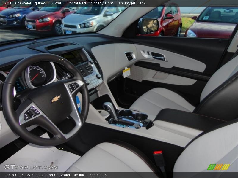Crystal Red Tintcoat / Light Titanium/Jet Black 2013 Chevrolet Equinox LTZ AWD