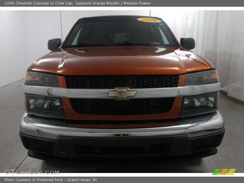 Sunburst Orange Metallic / Medium Pewter 2006 Chevrolet Colorado LS Crew Cab