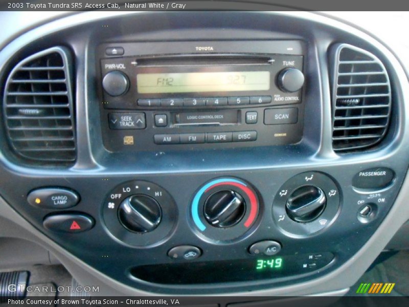Natural White / Gray 2003 Toyota Tundra SR5 Access Cab