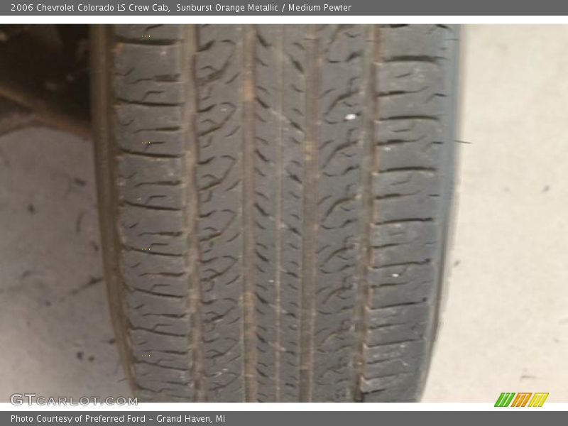 Sunburst Orange Metallic / Medium Pewter 2006 Chevrolet Colorado LS Crew Cab