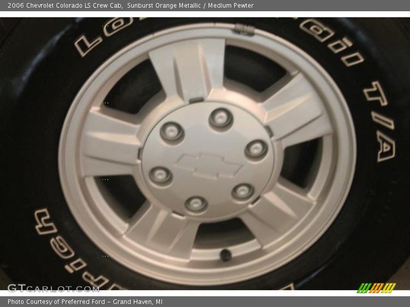 Sunburst Orange Metallic / Medium Pewter 2006 Chevrolet Colorado LS Crew Cab