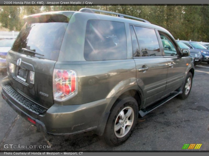 Amazon Green Metallic / Gray 2006 Honda Pilot EX 4WD