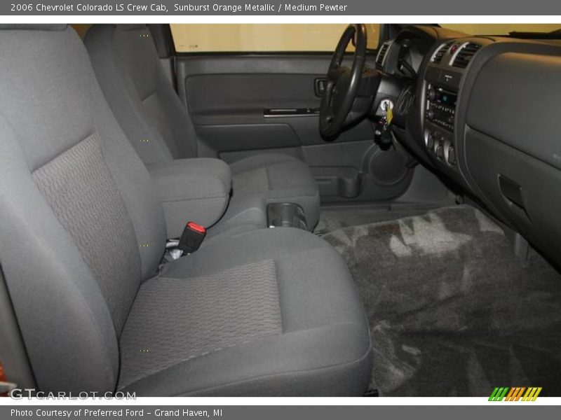 Sunburst Orange Metallic / Medium Pewter 2006 Chevrolet Colorado LS Crew Cab