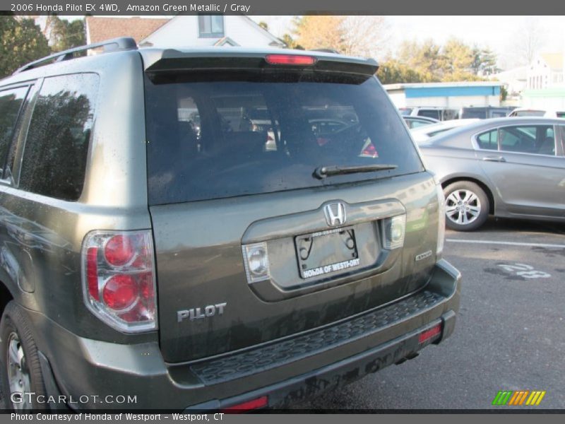 Amazon Green Metallic / Gray 2006 Honda Pilot EX 4WD