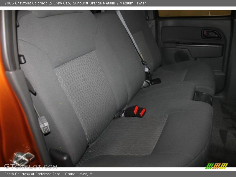 Sunburst Orange Metallic / Medium Pewter 2006 Chevrolet Colorado LS Crew Cab