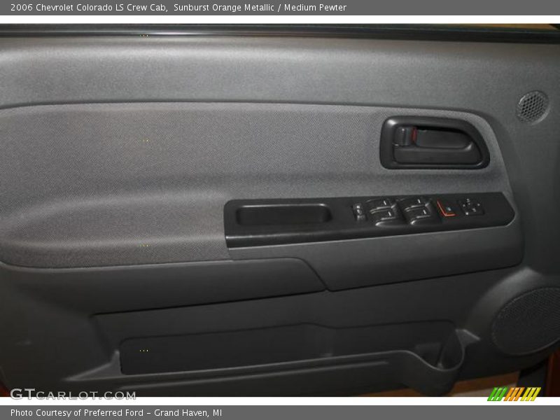 Sunburst Orange Metallic / Medium Pewter 2006 Chevrolet Colorado LS Crew Cab