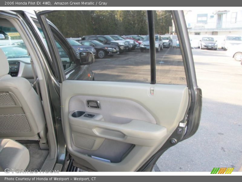 Amazon Green Metallic / Gray 2006 Honda Pilot EX 4WD