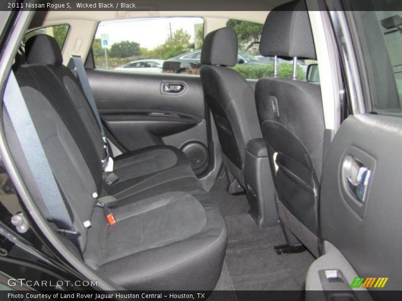 Wicked Black / Black 2011 Nissan Rogue S