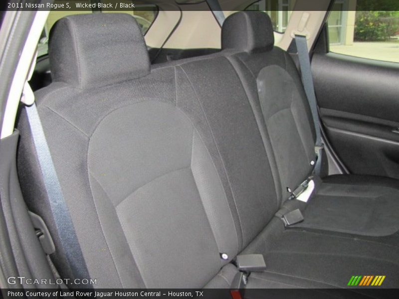 Wicked Black / Black 2011 Nissan Rogue S