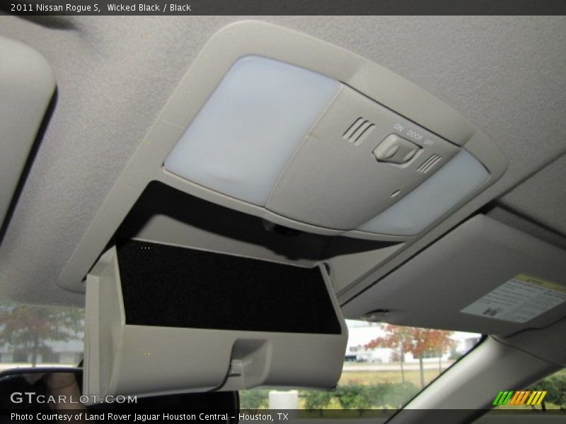 Wicked Black / Black 2011 Nissan Rogue S