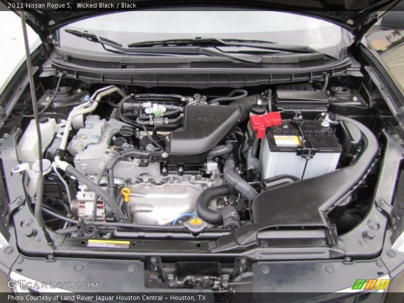 Wicked Black / Black 2011 Nissan Rogue S