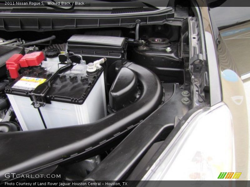 Wicked Black / Black 2011 Nissan Rogue S