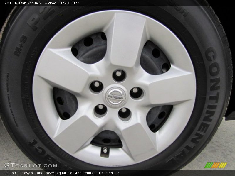 Wicked Black / Black 2011 Nissan Rogue S