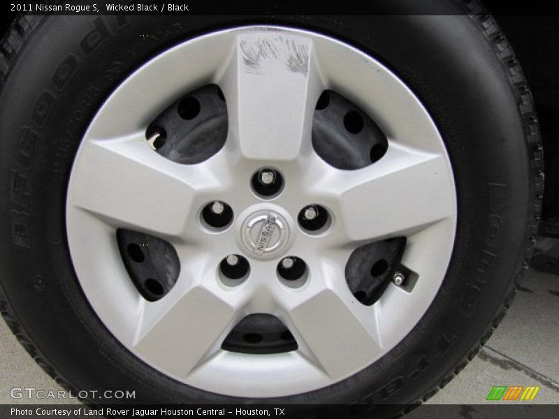 Wicked Black / Black 2011 Nissan Rogue S