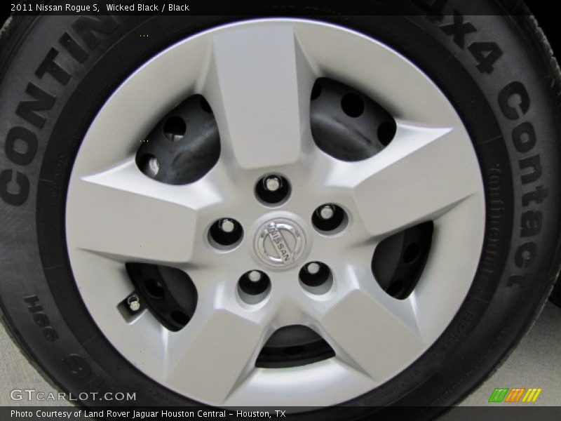Wicked Black / Black 2011 Nissan Rogue S